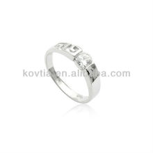 Anéis simples da prata esterlina da venda 925 quentes para meninas